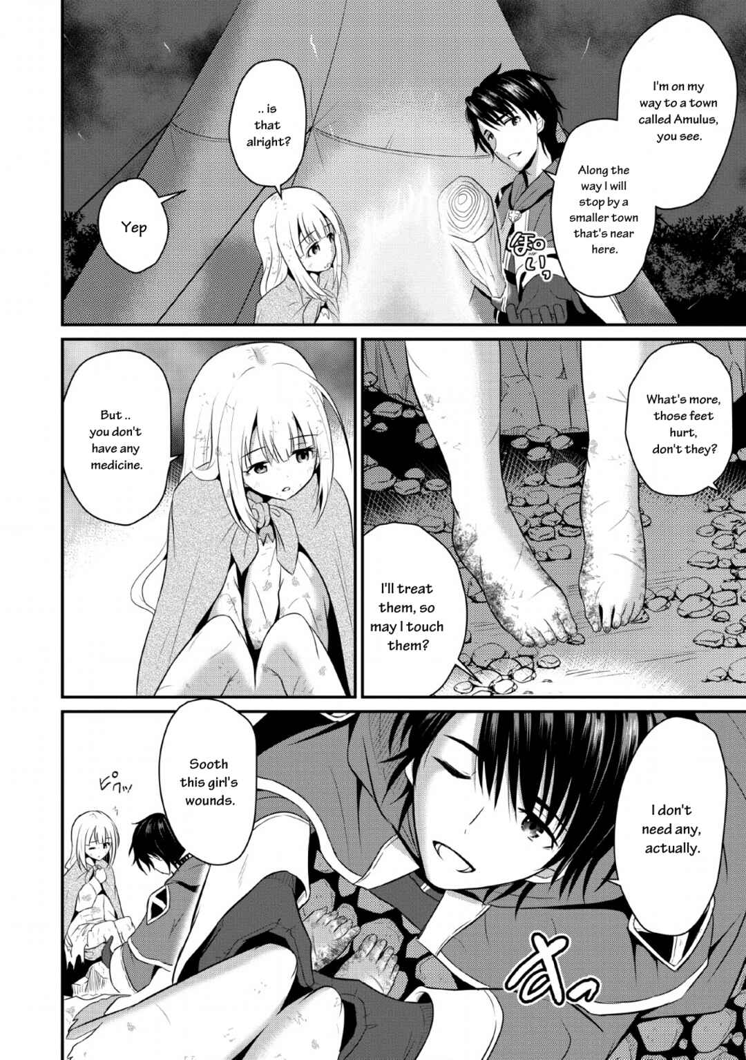 Ossan Teihen Chiyushi to Manamusume no Henkyou Life ~Chuunen Otoko ga Kaifuku Skill ni Kakusei Shite, Eiyuu e Nariagaru~ Chapter 1 - Page 33