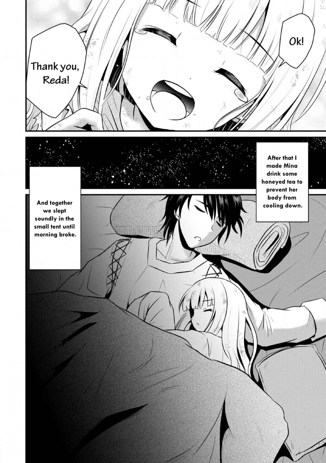 Ossan Teihen Chiyushi to Manamusume no Henkyou Life ~Chuunen Otoko ga Kaifuku Skill ni Kakusei Shite, Eiyuu e Nariagaru~ Chapter 1 - Page 35