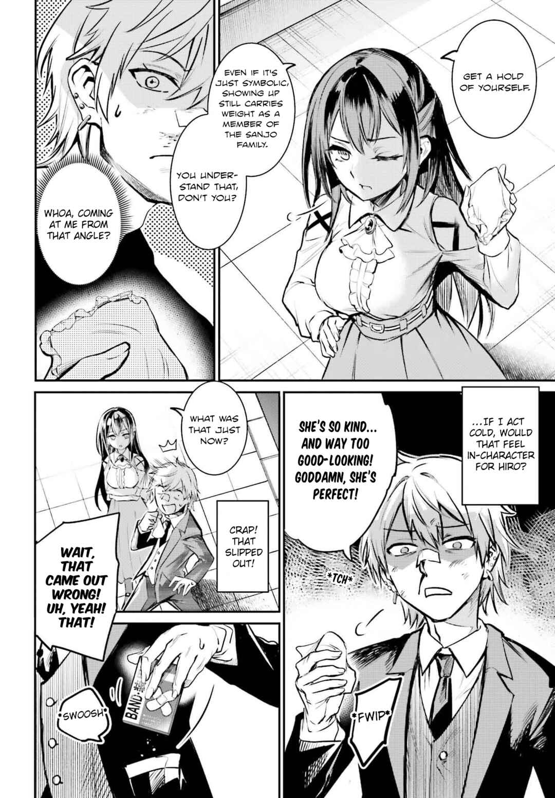 Danshi Kinsei Game Sekai de Ore ga Yaru Beki Yuiitsu no Koto: Yuri no Aida ni Hasamaru Otoko Toshite Tensei Shite Shimaimashita Chapter 1 - Page 18