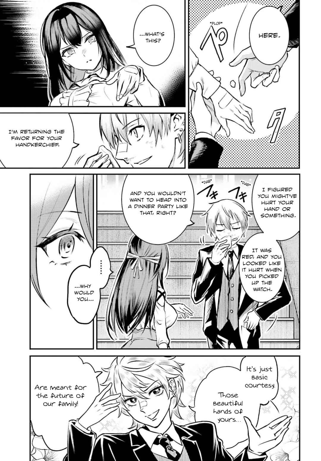Danshi Kinsei Game Sekai de Ore ga Yaru Beki Yuiitsu no Koto: Yuri no Aida ni Hasamaru Otoko Toshite Tensei Shite Shimaimashita Chapter 1 - Page 19