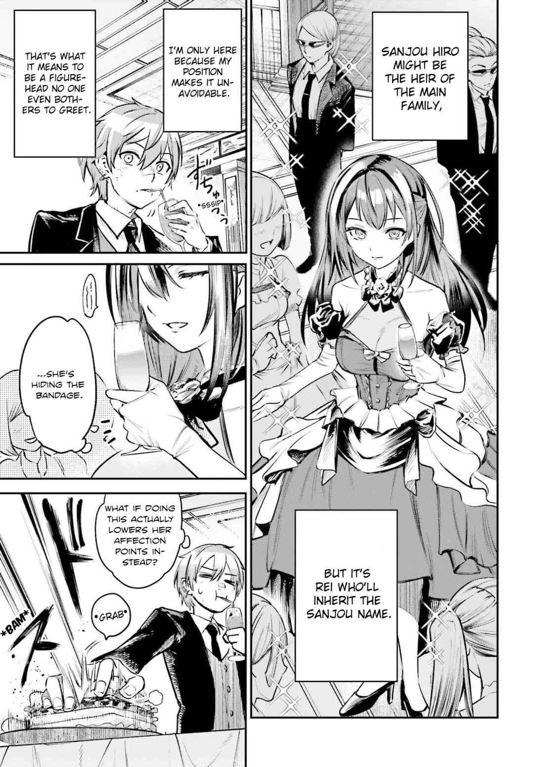 Danshi Kinsei Game Sekai de Ore ga Yaru Beki Yuiitsu no Koto: Yuri no Aida ni Hasamaru Otoko Toshite Tensei Shite Shimaimashita Chapter 1 - Page 23