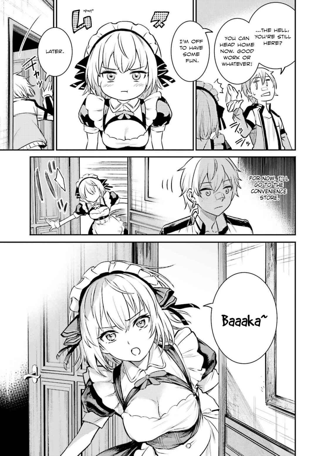 Danshi Kinsei Game Sekai de Ore ga Yaru Beki Yuiitsu no Koto: Yuri no Aida ni Hasamaru Otoko Toshite Tensei Shite Shimaimashita Chapter 1 - Page 35