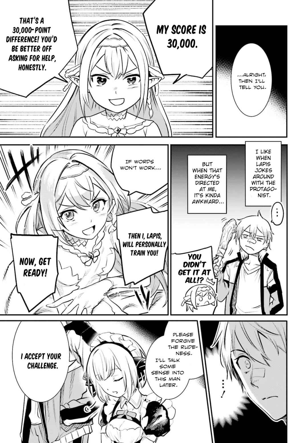 Danshi Kinsei Game Sekai de Ore ga Yaru Beki Yuiitsu no Koto: Yuri no Aida ni Hasamaru Otoko Toshite Tensei Shite Shimaimashita Chapter 1 - Page 53