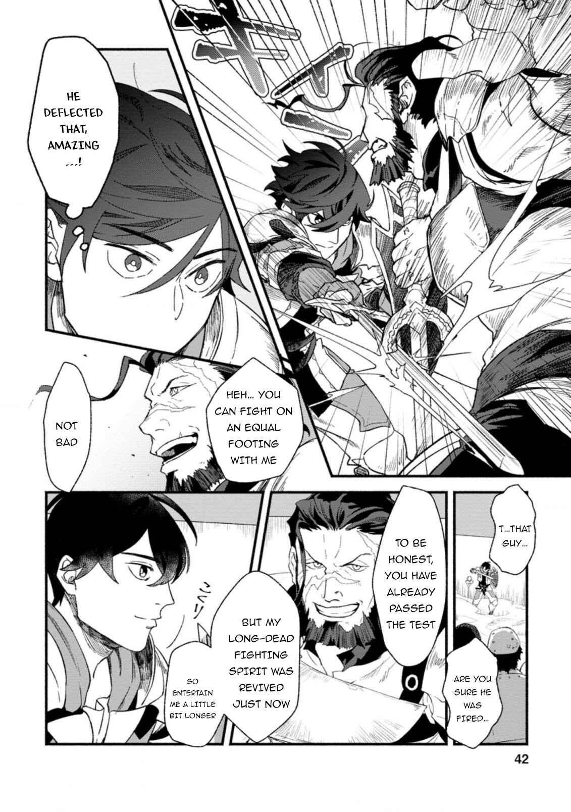 Sono Monban, Saikyou ni Tsuki: Tsuihou Sareta Bougyoryoku 9999 no Senshi, Outo no Monban to shite Musou Suru Chapter 2 - Page 11