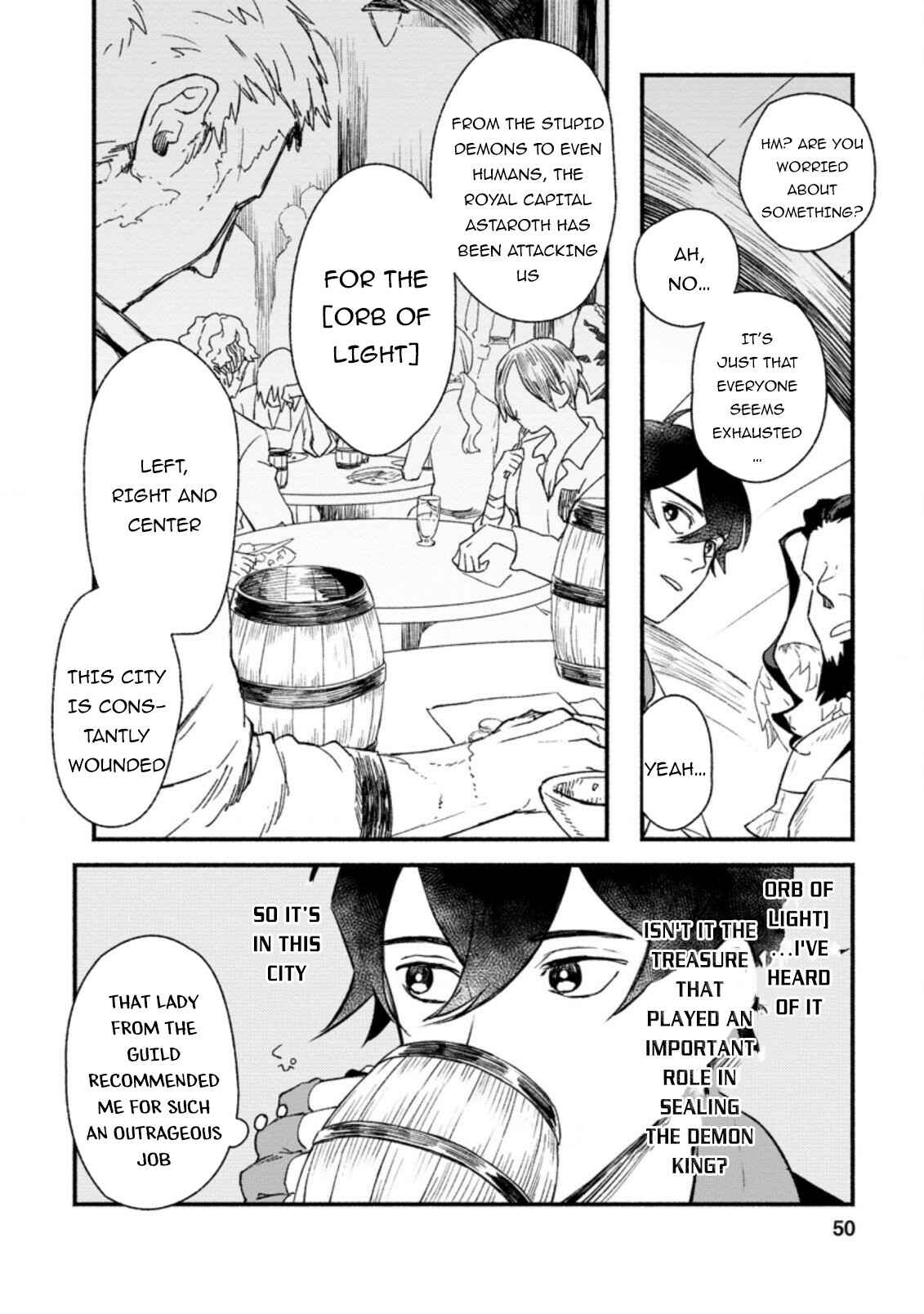 Sono Monban, Saikyou ni Tsuki: Tsuihou Sareta Bougyoryoku 9999 no Senshi, Outo no Monban to shite Musou Suru Chapter 2 - Page 19