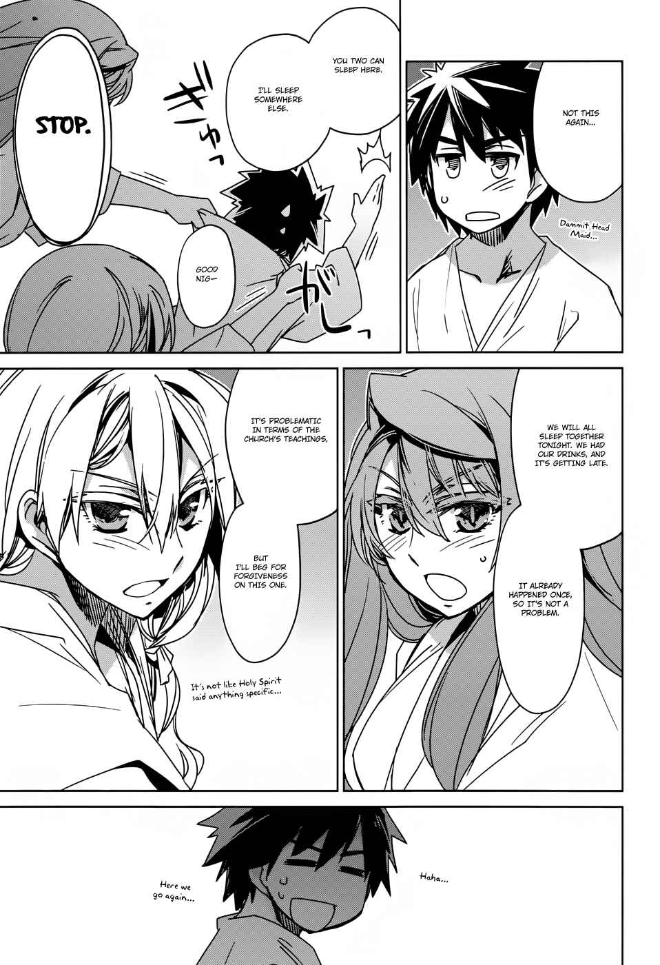 MAOYU : Archenemy and Hero “Become mine, Hero” “I refuse!” Chapter 25 - Page 27