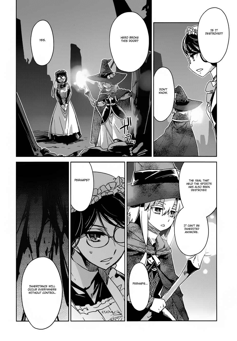 MAOYU : Archenemy and Hero “Become mine, Hero” “I refuse!” Chapter 25 - Page 30