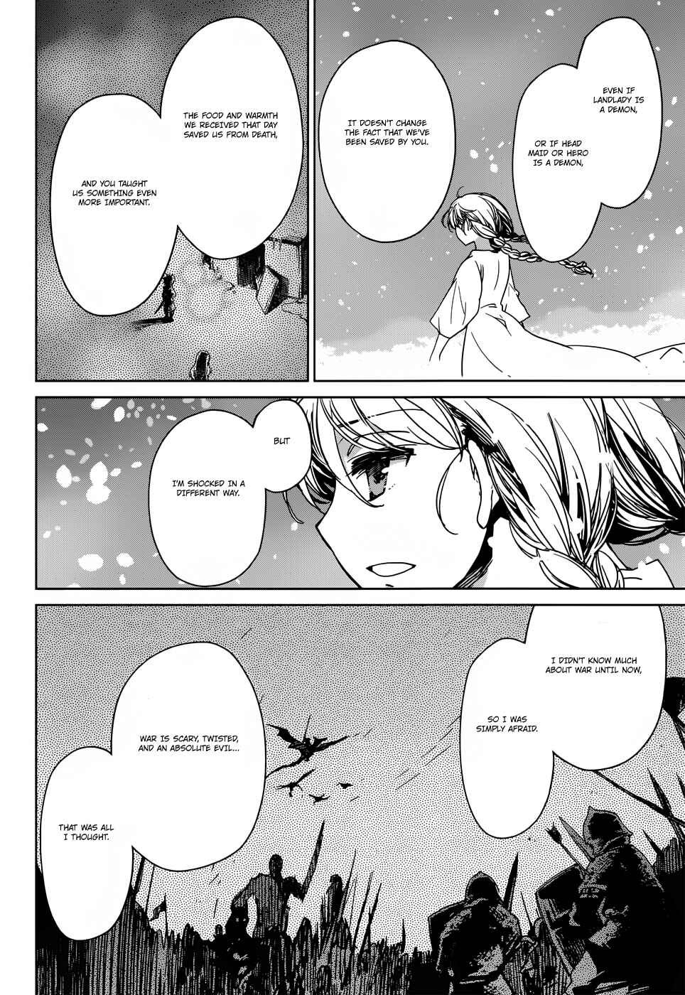 MAOYU : Archenemy and Hero “Become mine, Hero” “I refuse!” Chapter 25 - Page 44