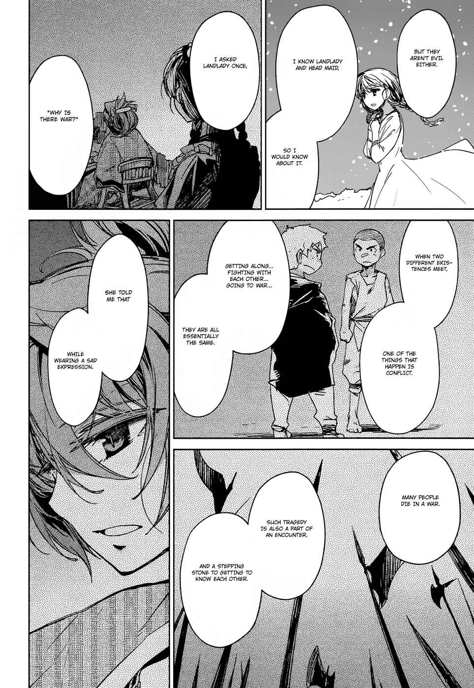 MAOYU : Archenemy and Hero “Become mine, Hero” “I refuse!” Chapter 25 - Page 46