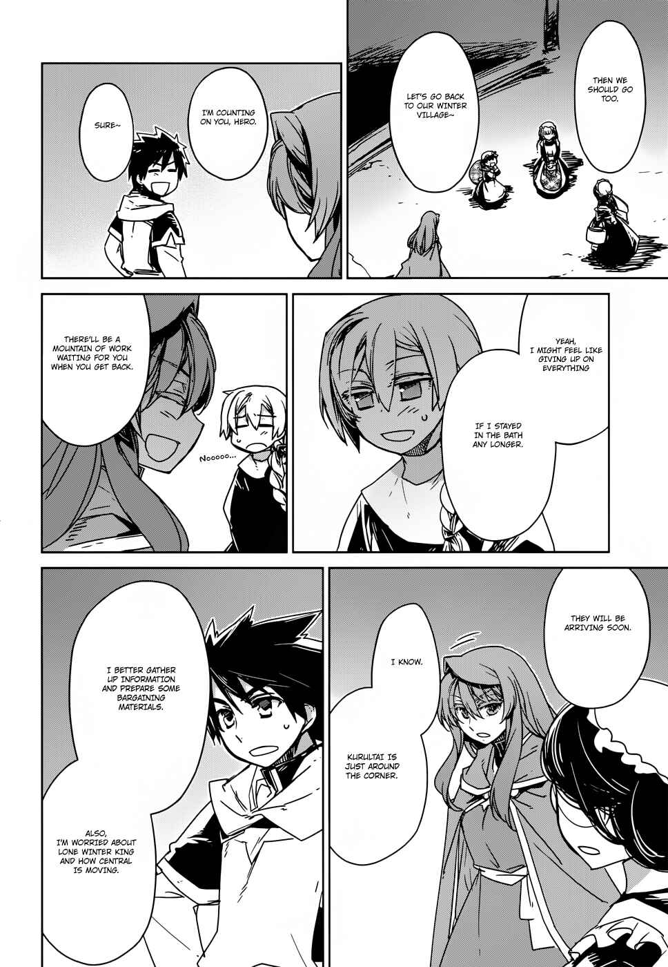 MAOYU : Archenemy and Hero “Become mine, Hero” “I refuse!” Chapter 25 - Page 52