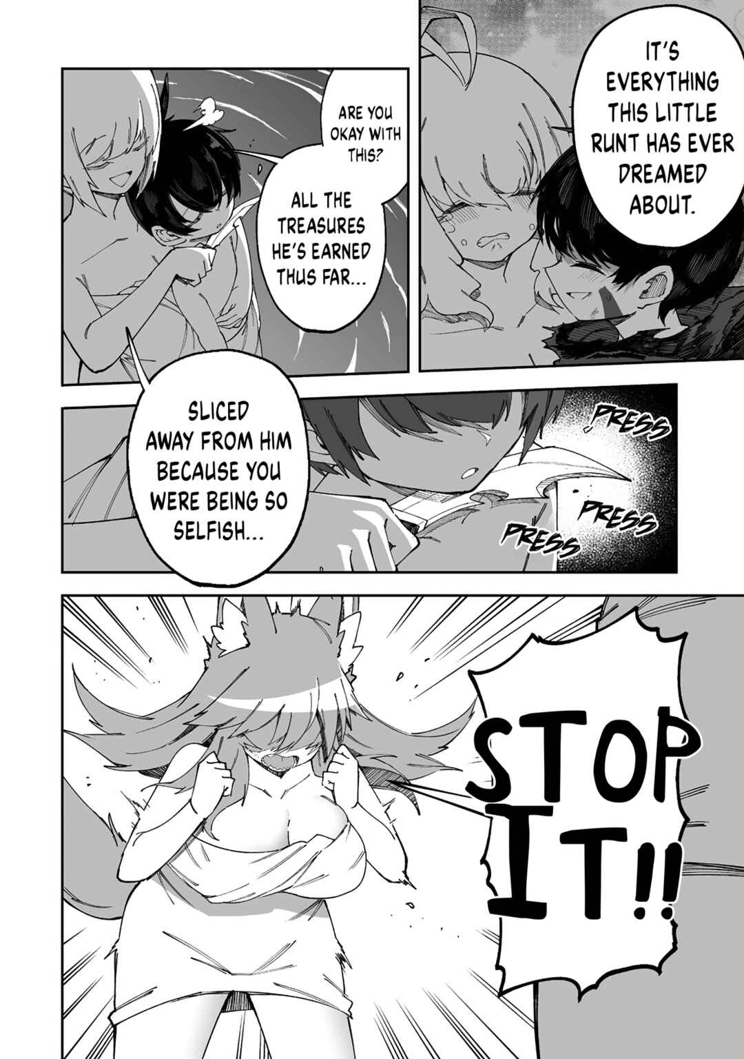 Shiboritoranaide, Onna Shounin-san!! Chapter 56.2 - Page 6