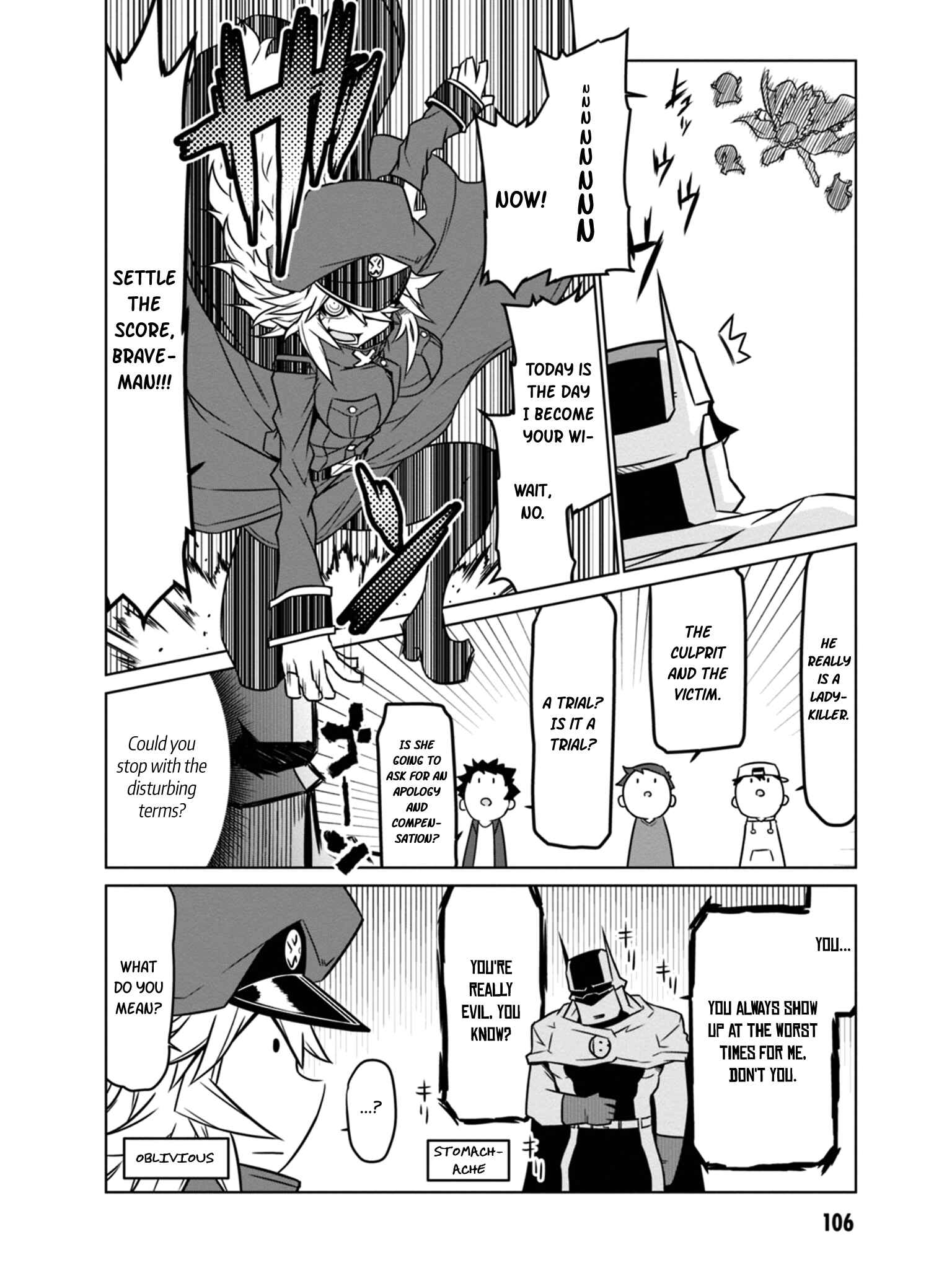 Zannen Onna Kanbu Black General-san Chapter 45 - Page 4