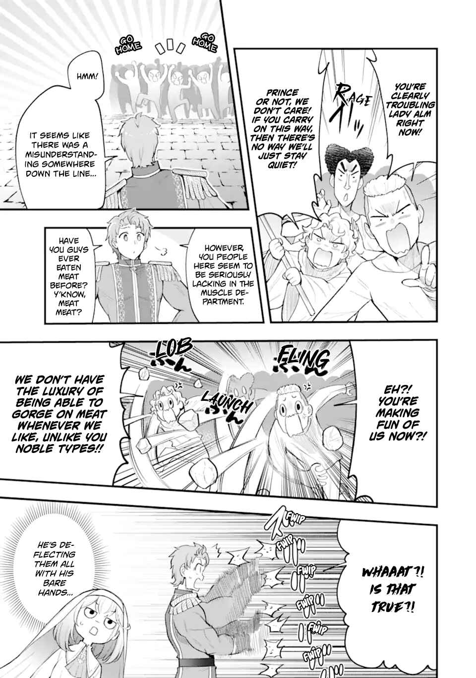 Hai Kouen no Homeless Seijo Chapter 6.2 - Page 7