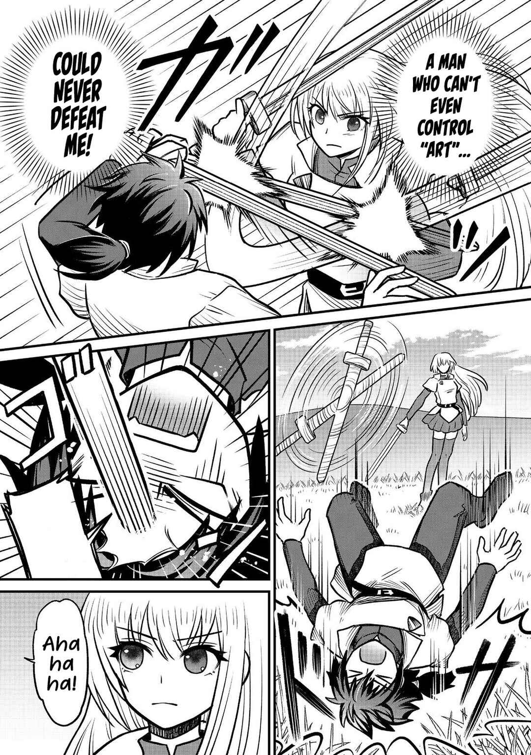 Jibun no koto o shujinkouda to shinjite yamanai fumidai ga, shujinkou o fumidai da to kanchigai shite, yuushou shite shimau o-hanashi desu Chapter 4 - Page 12