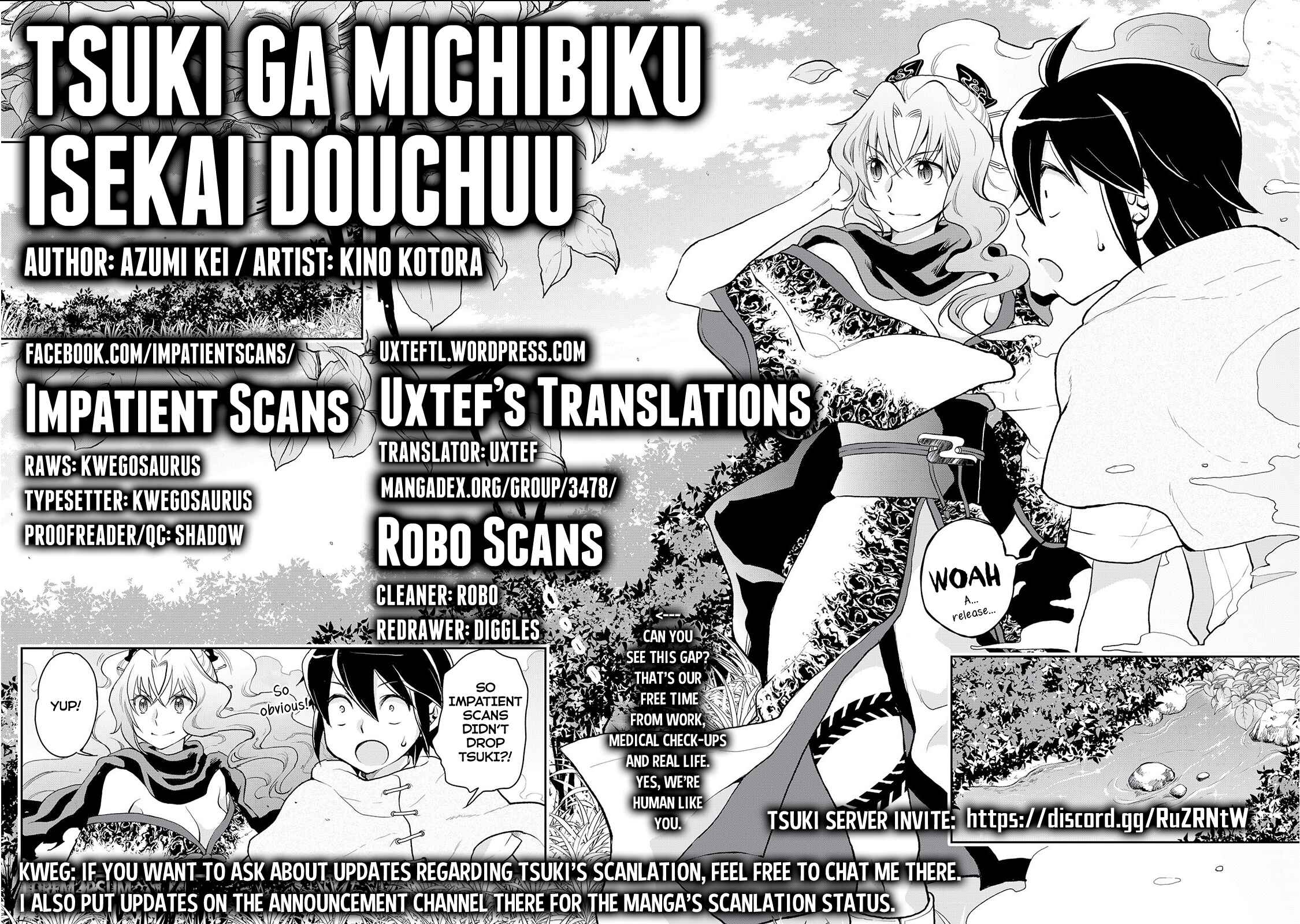 Tsuki ga Michibiku Isekai Douchuu Chapter 37 - Page 3