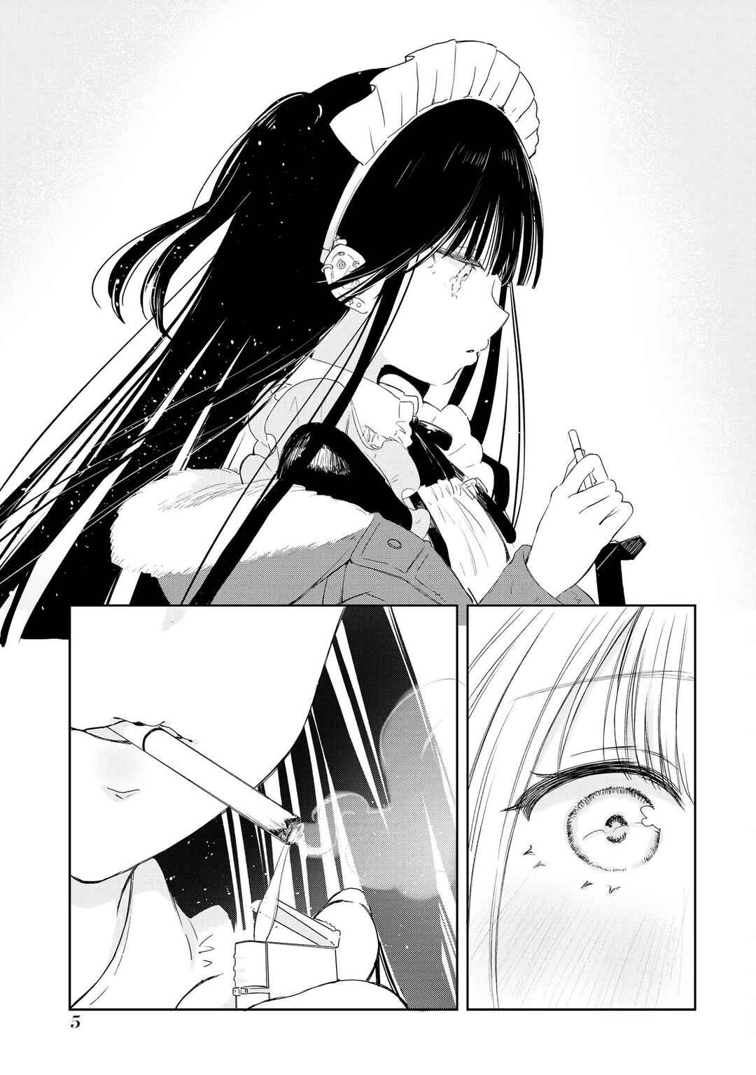 Akogare no Maid-san wa Tabako ga Niau Chapter 0 - Page 5