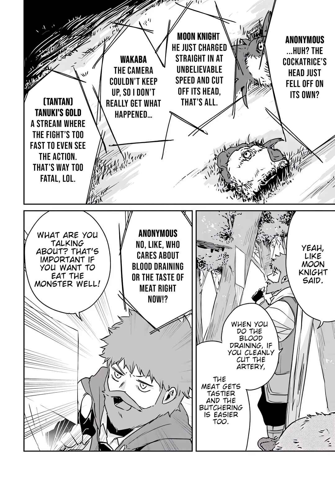 Juusho Futei Camper wa Dungeon de Nonbiri to Kurashitai ~Kiken na Shinsou Monster mo Ore ni Totte wa Shokuzai desu~ Chapter 1 - Page 12