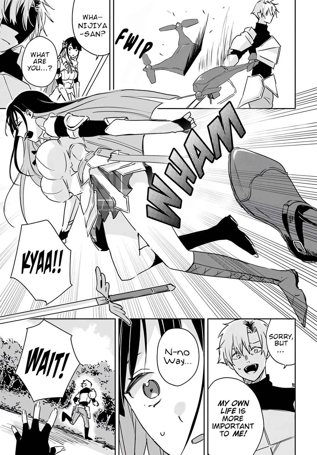 Juusho Futei Camper wa Dungeon de Nonbiri to Kurashitai ~Kiken na Shinsou Monster mo Ore ni Totte wa Shokuzai desu~ Chapter 1 - Page 15