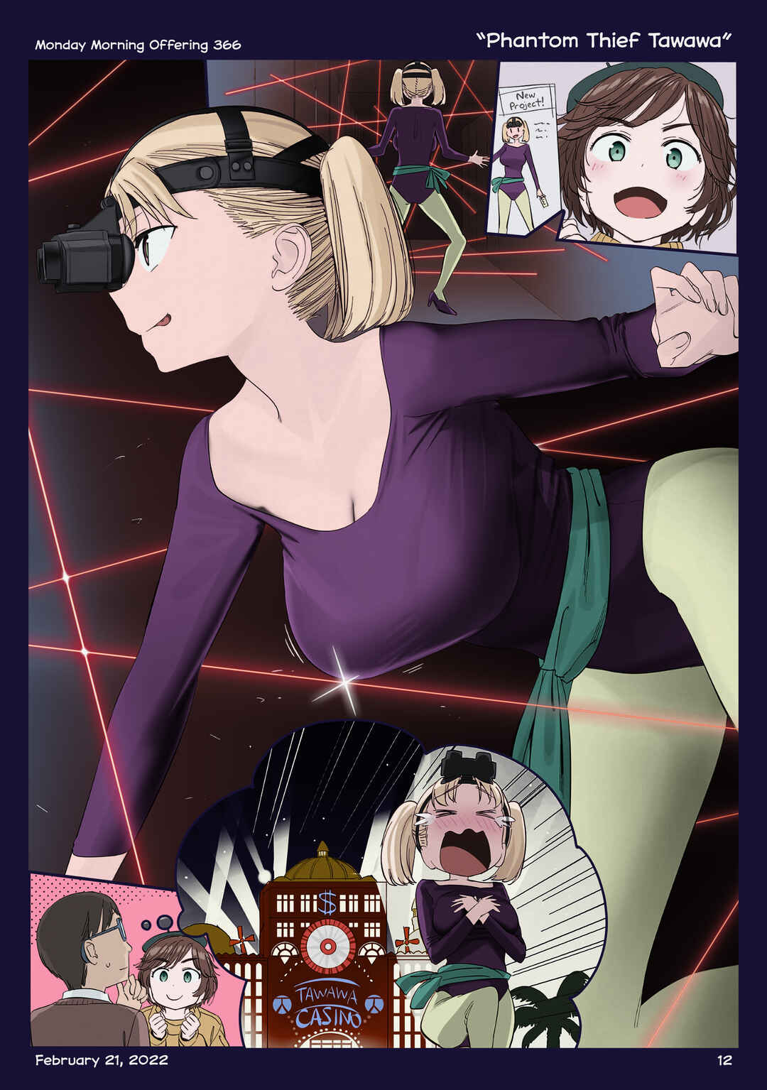 Getsuyoubi no Tawawa (Twitter Webcomic) (Fan Colored) Chapter 42 - Page 11