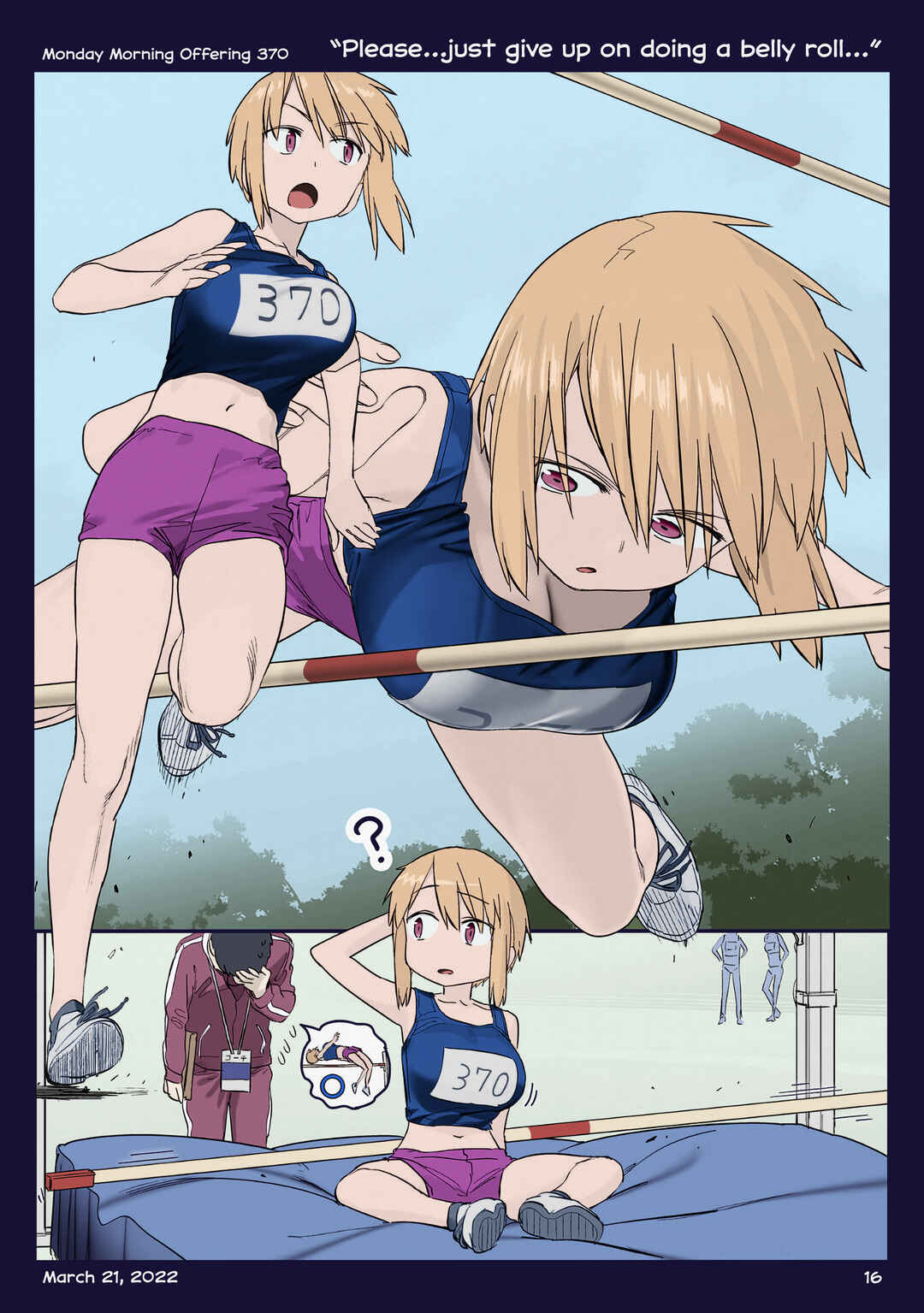 Getsuyoubi no Tawawa (Twitter Webcomic) (Fan Colored) Chapter 42 - Page 15