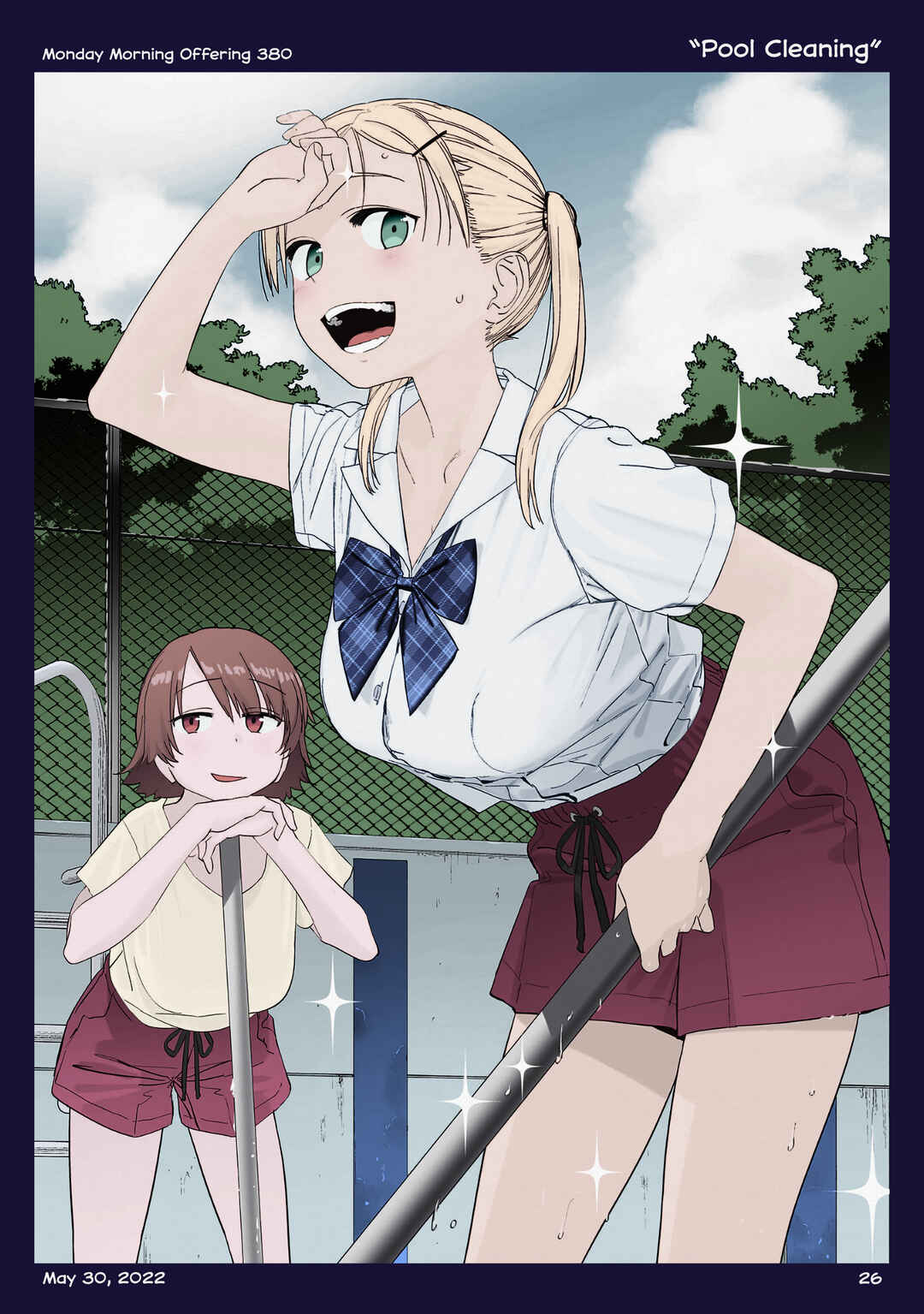 Getsuyoubi no Tawawa (Twitter Webcomic) (Fan Colored) Chapter 42 - Page 25