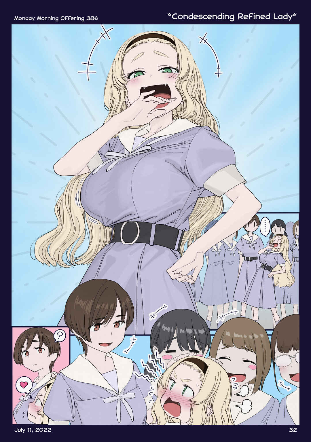 Getsuyoubi no Tawawa (Twitter Webcomic) (Fan Colored) Chapter 42 - Page 31