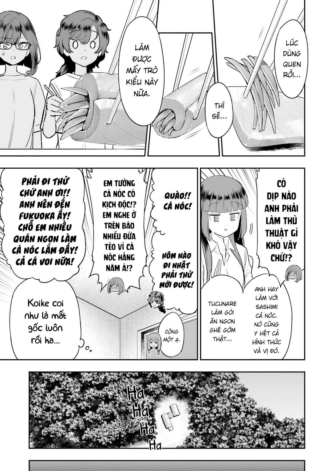 Nabe ni Dangan o Ukenagara Chapter 10 - Page 9