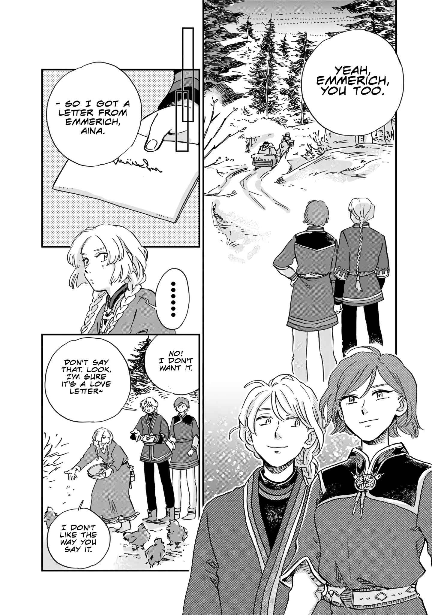 Hokuo Kizoku to Moukinzuma no Yukiguni Karigurashi Chapter 17 - Page 12