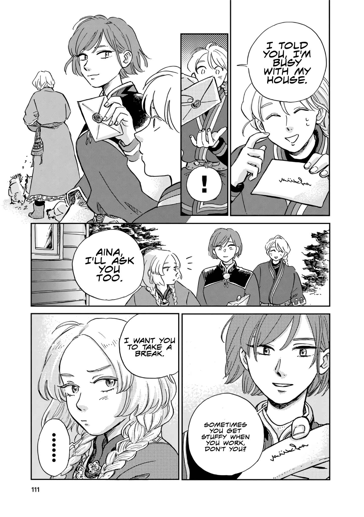 Hokuo Kizoku to Moukinzuma no Yukiguni Karigurashi Chapter 17 - Page 13