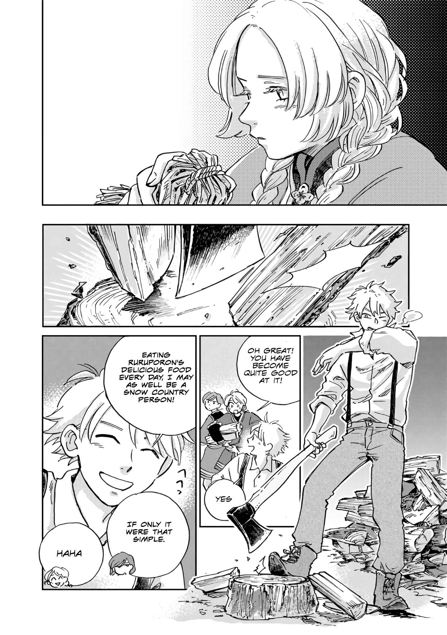 Hokuo Kizoku to Moukinzuma no Yukiguni Karigurashi Chapter 17 - Page 2
