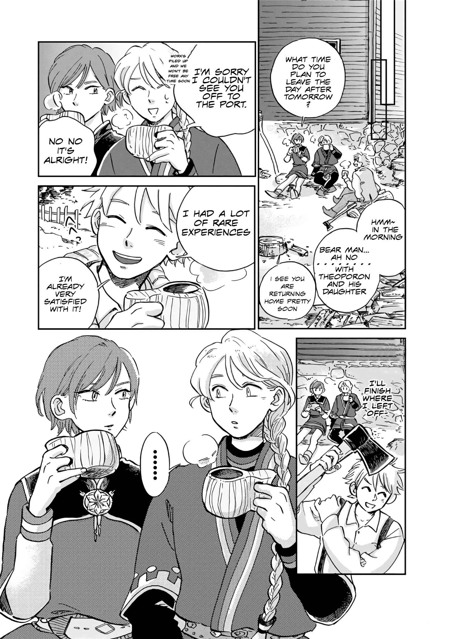 Hokuo Kizoku to Moukinzuma no Yukiguni Karigurashi Chapter 17 - Page 3