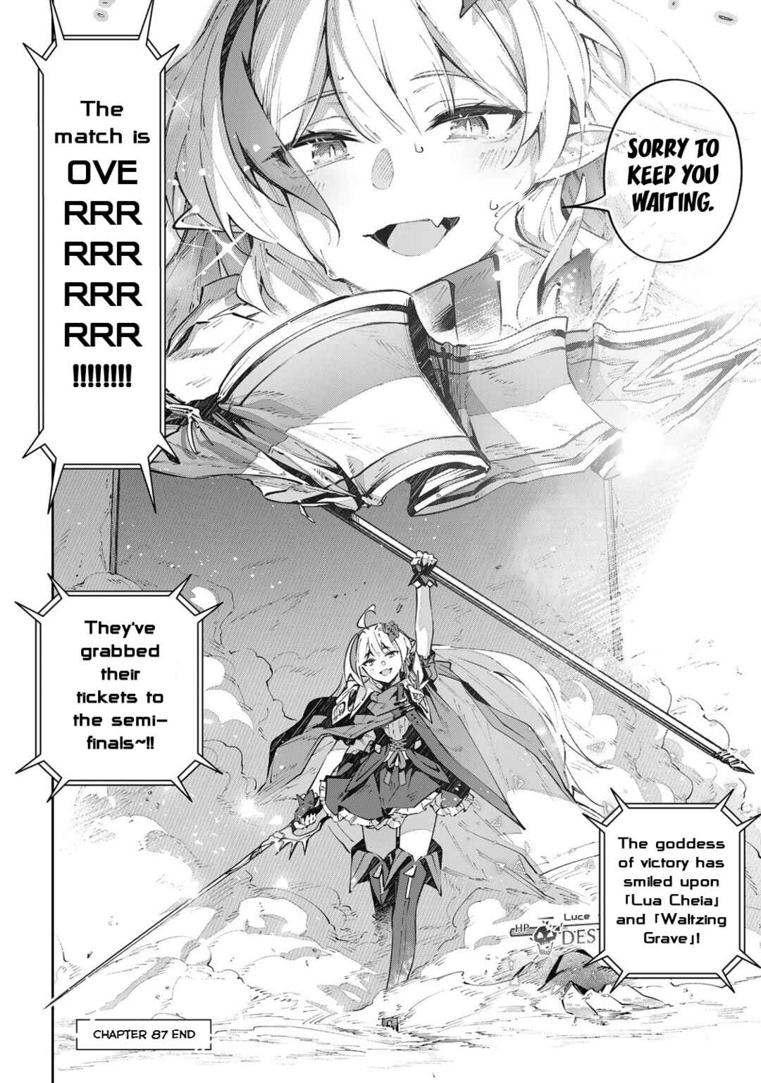 Destiny Unchain Online: Kyuuketsuki Shoujo to Natte, Yagate 'Aka no Maou' to Yobareru You ni Narimashita Chapter 87 - Page 18