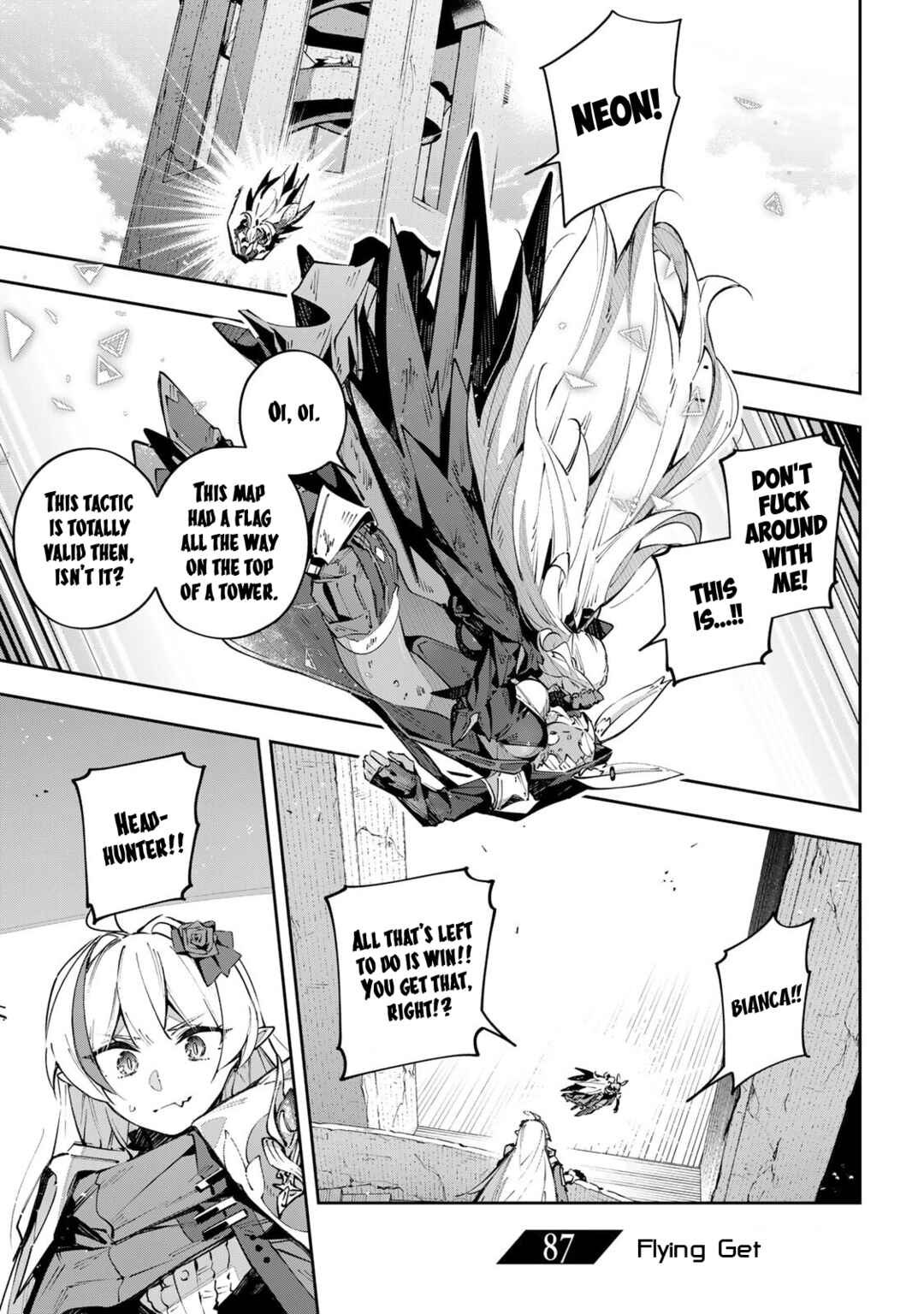 Destiny Unchain Online: Kyuuketsuki Shoujo to Natte, Yagate 'Aka no Maou' to Yobareru You ni Narimashita Chapter 87 - Page 3