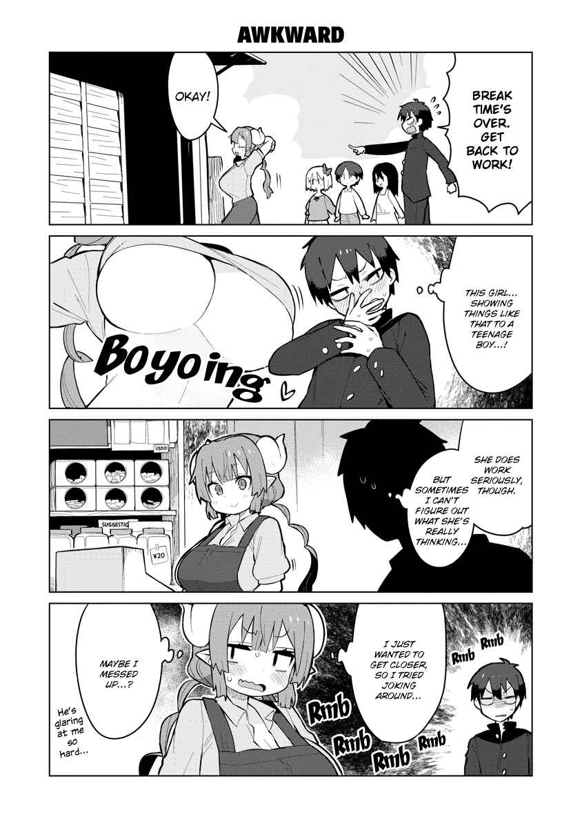 Kobayashi-san Chi no Maid Dragon - Iruru wa Koi toka Wakarimasen! Chapter 1 - Page 4