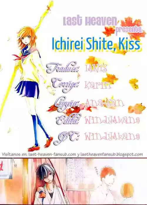 Ichirei Shite, Kiss Chapter 10 - Page 1
