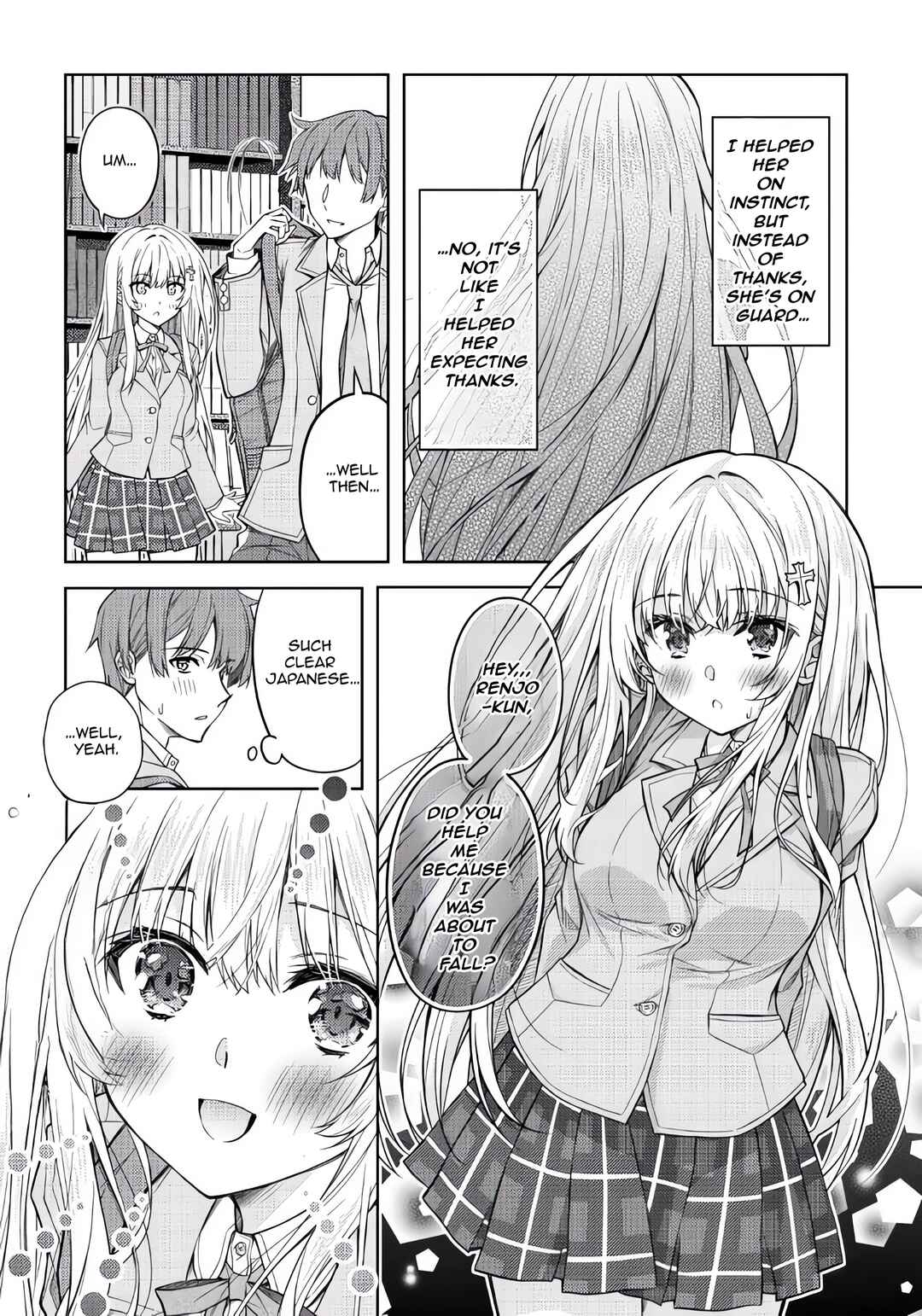 Tsundere Hokuou Bishoujo no Classmate ga, Kon'yakusha ni natta Totan ni Dere Ippentou ni Natteshimatta Ken ni tsuite Chapter 1 - Page 11