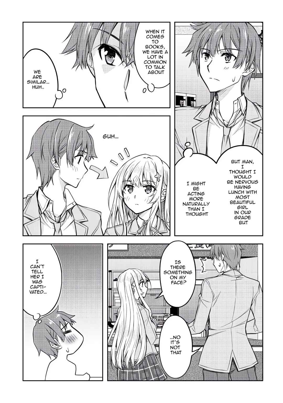 Tsundere Hokuou Bishoujo no Classmate ga, Kon'yakusha ni natta Totan ni Dere Ippentou ni Natteshimatta Ken ni tsuite Chapter 1 - Page 34