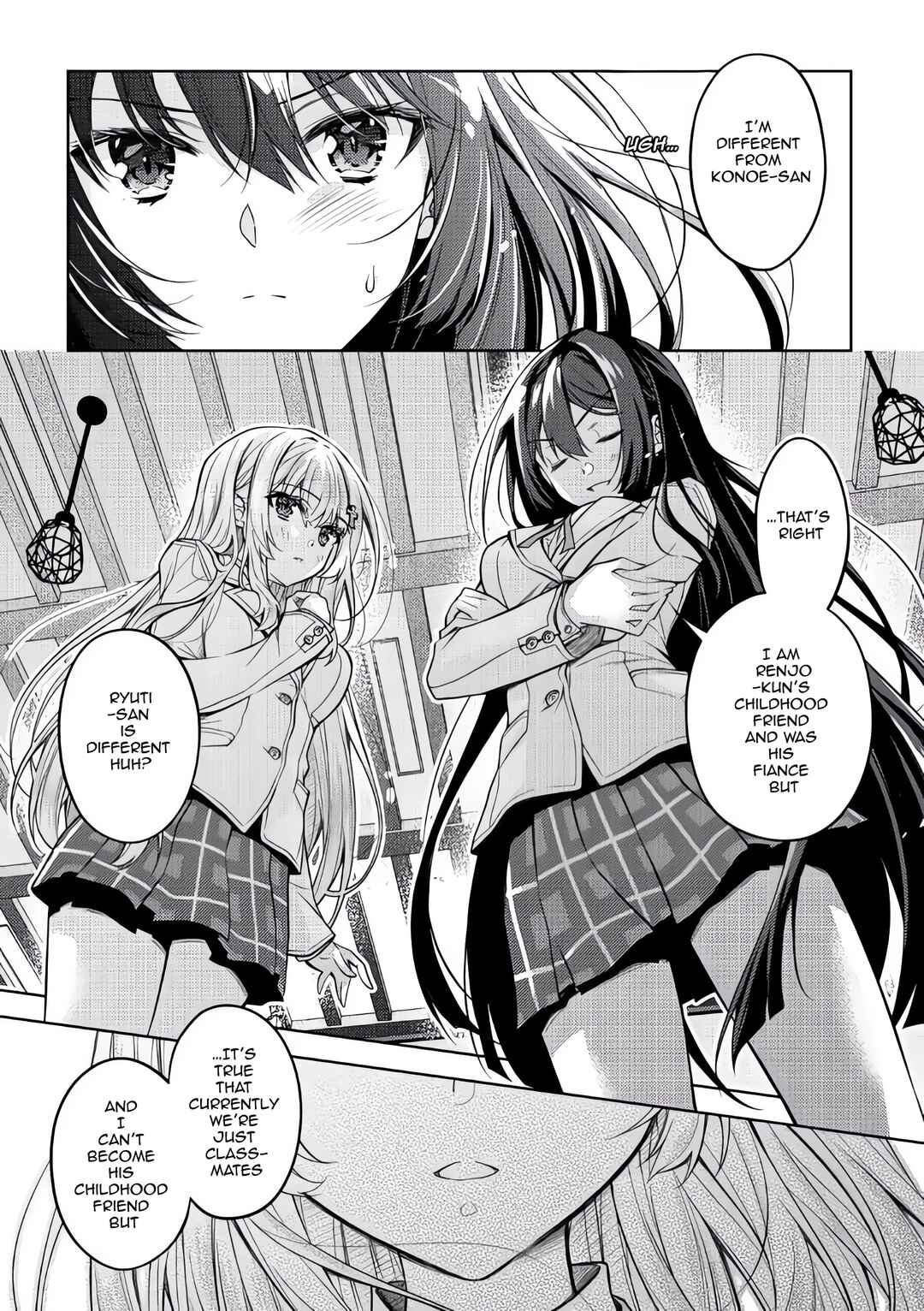 Tsundere Hokuou Bishoujo no Classmate ga, Kon'yakusha ni natta Totan ni Dere Ippentou ni Natteshimatta Ken ni tsuite Chapter 1 - Page 45