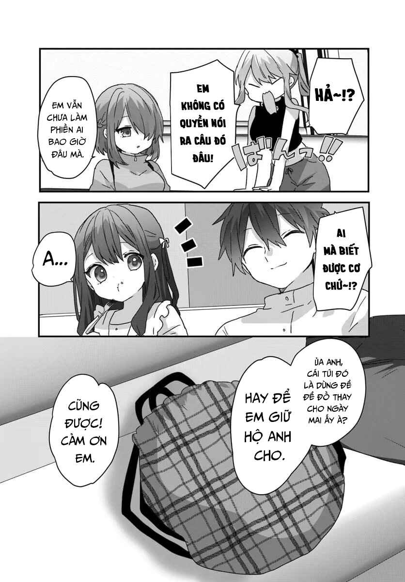 Daigaku Nyuugakuji Kara Uwasa Sareteita Bishoujo San Shimai, Ikiwakareteita Gimai Datta. Chapter 10 - Page 15