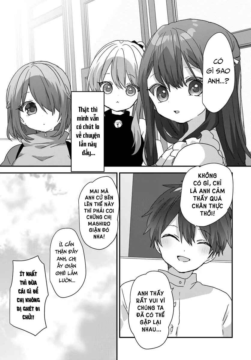 Daigaku Nyuugakuji Kara Uwasa Sareteita Bishoujo San Shimai, Ikiwakareteita Gimai Datta. Chapter 10 - Page 18
