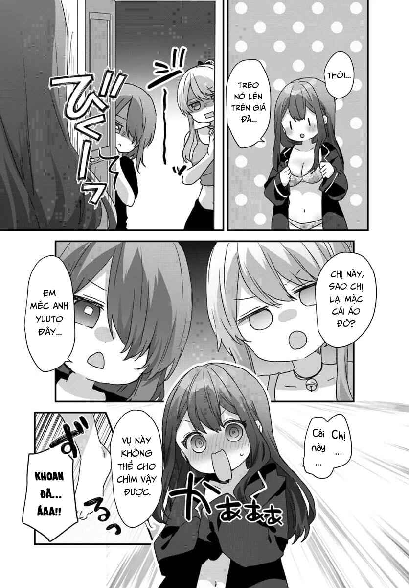 Daigaku Nyuugakuji Kara Uwasa Sareteita Bishoujo San Shimai, Ikiwakareteita Gimai Datta. Chapter 10 - Page 27