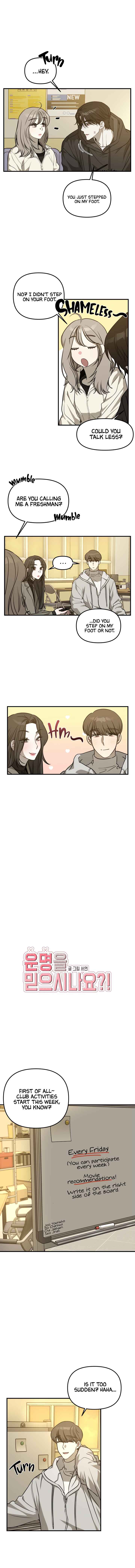 Unmyeong eul Mideusinayo?! Chapter 3 - Page 3