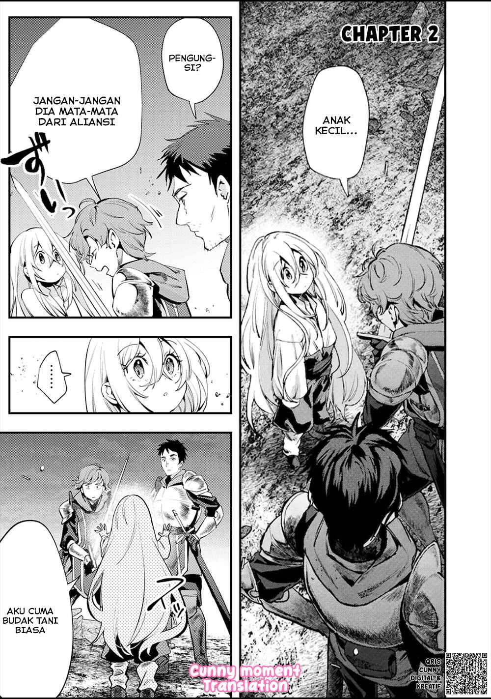 Shura Youjo no Eiyuutan ~Hanpa-sha to Iwa Reta Youhei, Youjo ni Tensei Shite Nariagaru~ Chapter 2 - Page 3