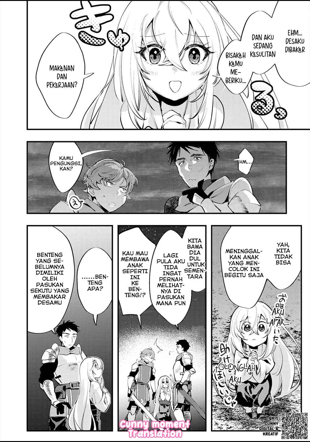 Shura Youjo no Eiyuutan ~Hanpa-sha to Iwa Reta Youhei, Youjo ni Tensei Shite Nariagaru~ Chapter 2 - Page 6