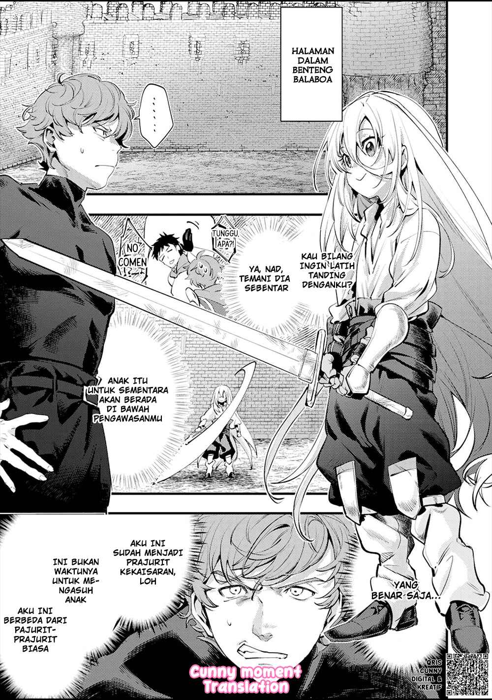 Shura Youjo no Eiyuutan ~Hanpa-sha to Iwa Reta Youhei, Youjo ni Tensei Shite Nariagaru~ Chapter 2 - Page 9
