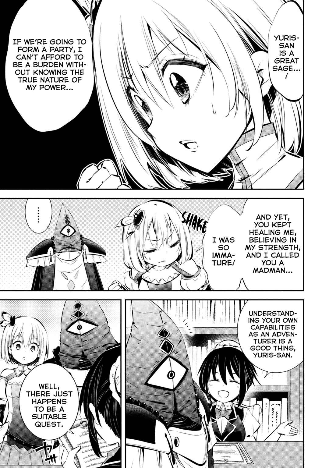 Mou Yamete Kaifuku Shinaide Kenja-sama! Chapter 2 - Page 5