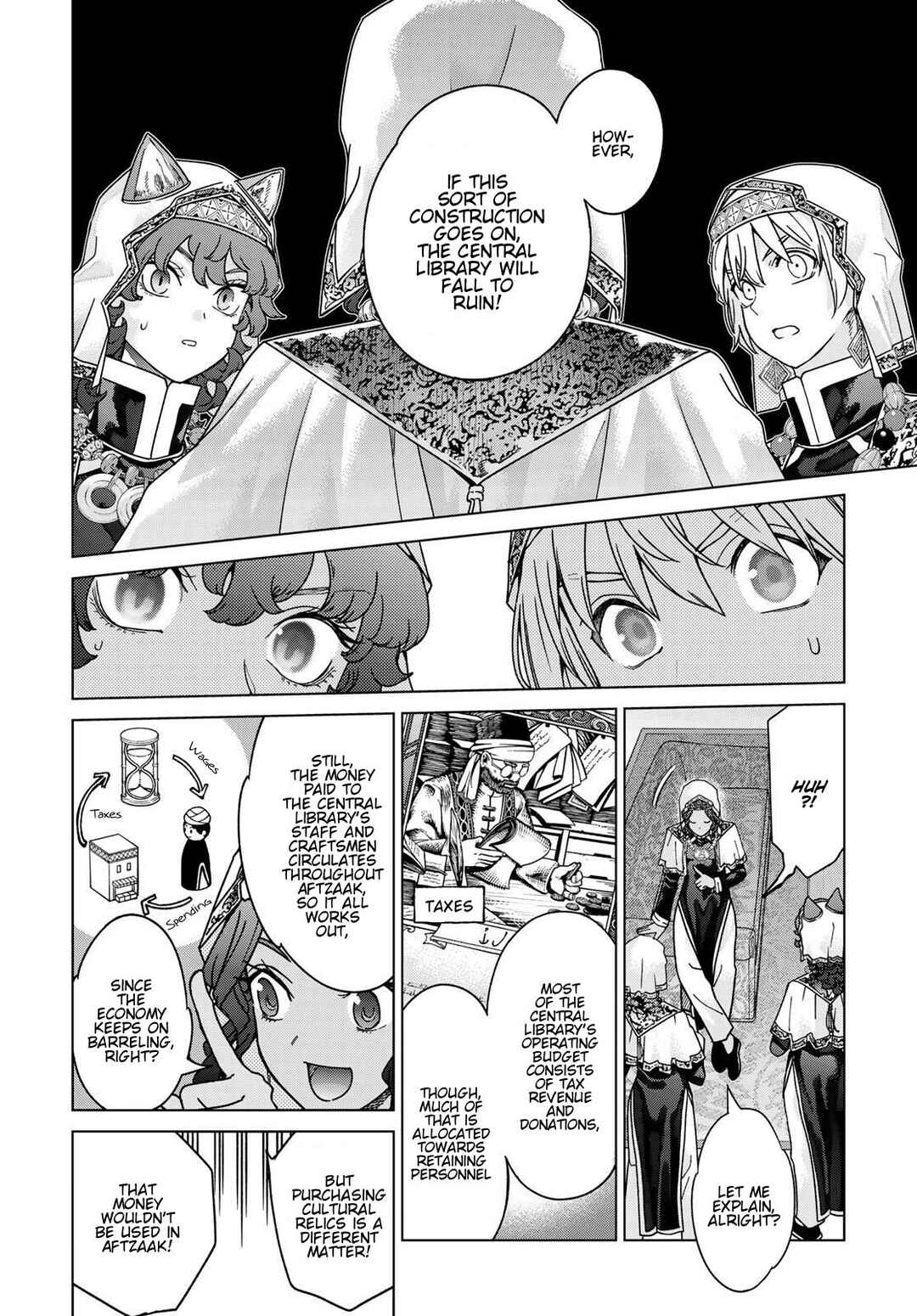 Toshokan no Daimajutsushi Chapter 52 - Page 8