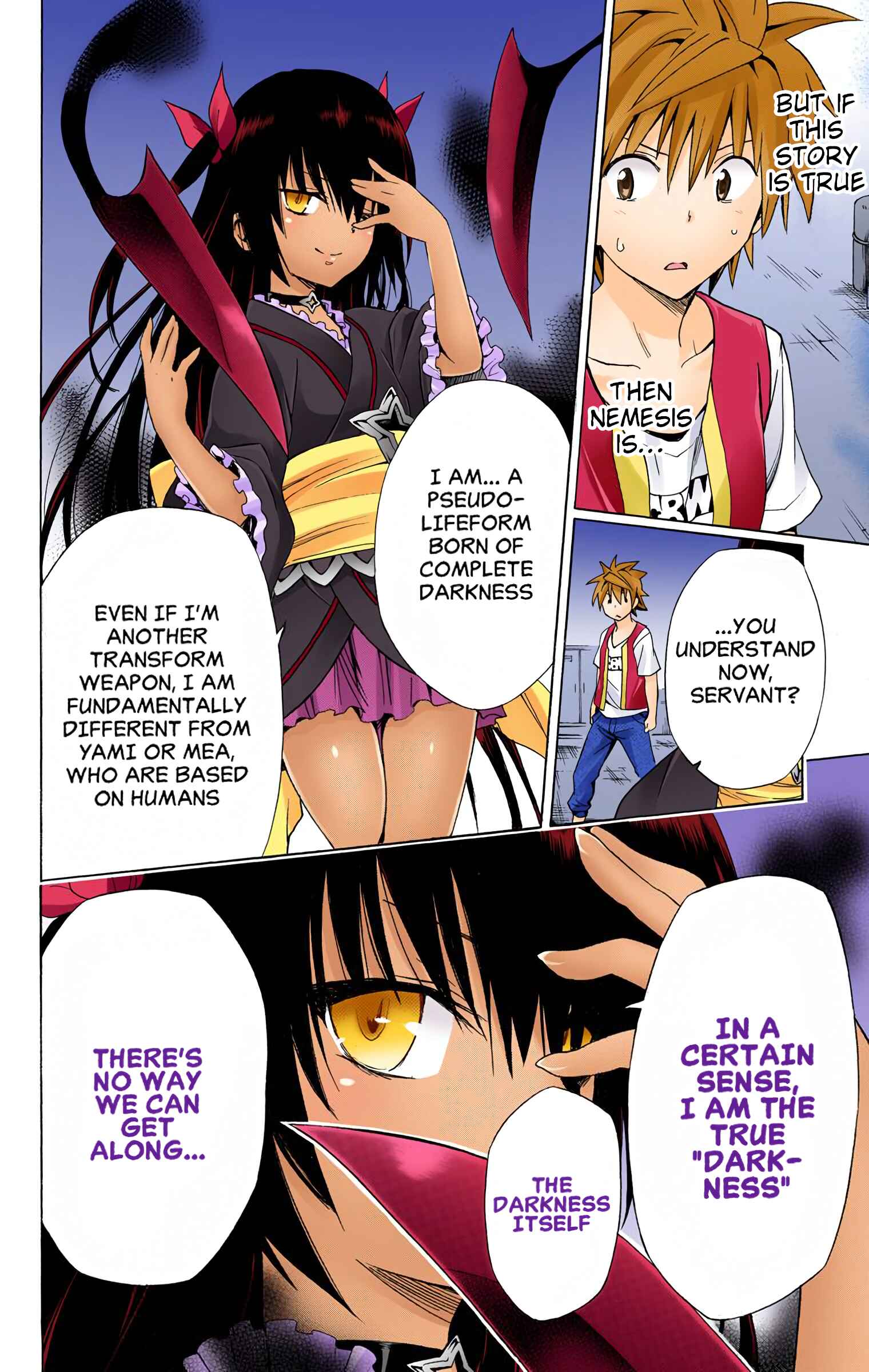 To Love Ru Darkness (Official Colored) Chapter 59 - Page 34