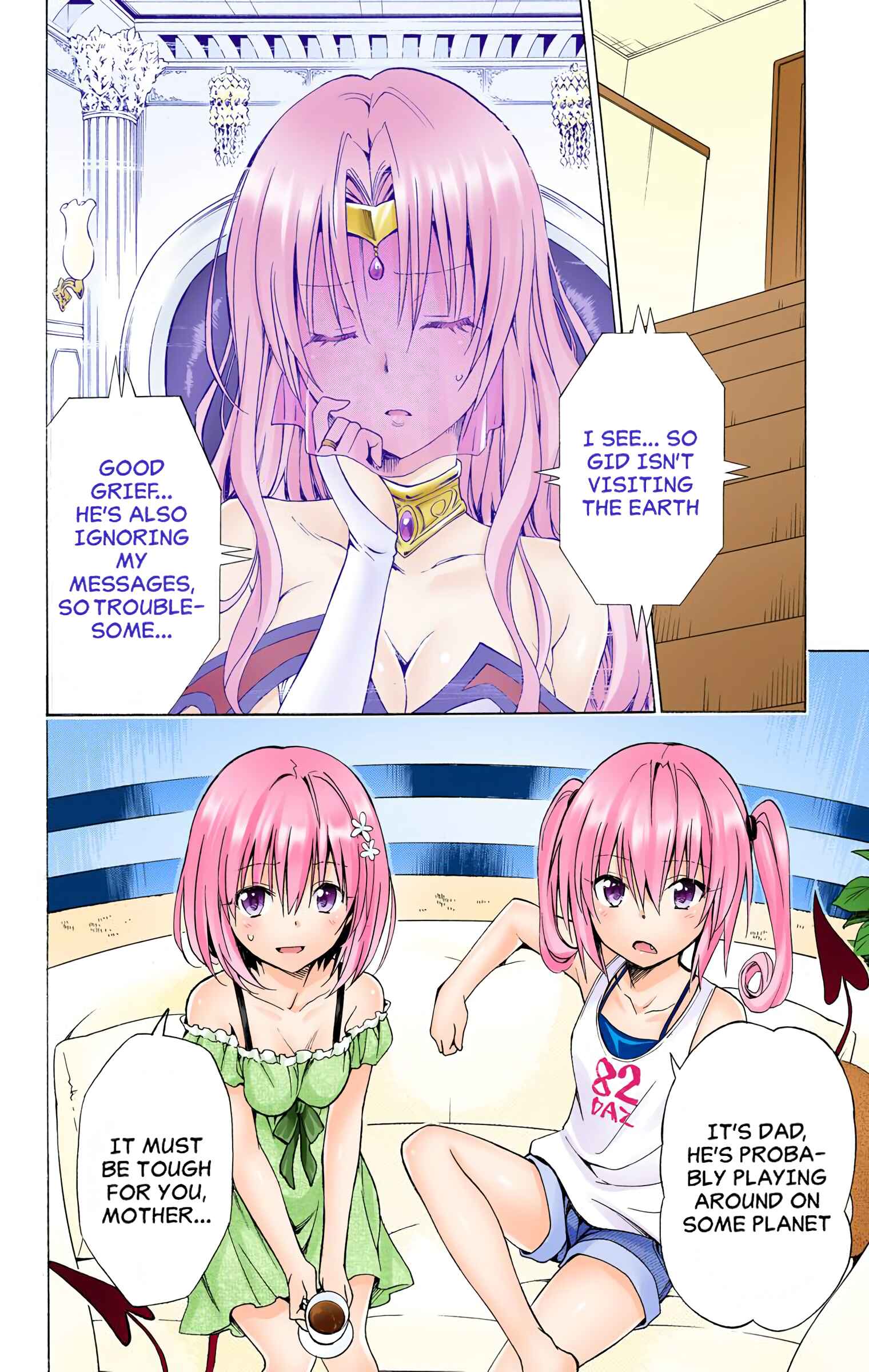 To Love Ru Darkness (Official Colored) Chapter 59 - Page 8