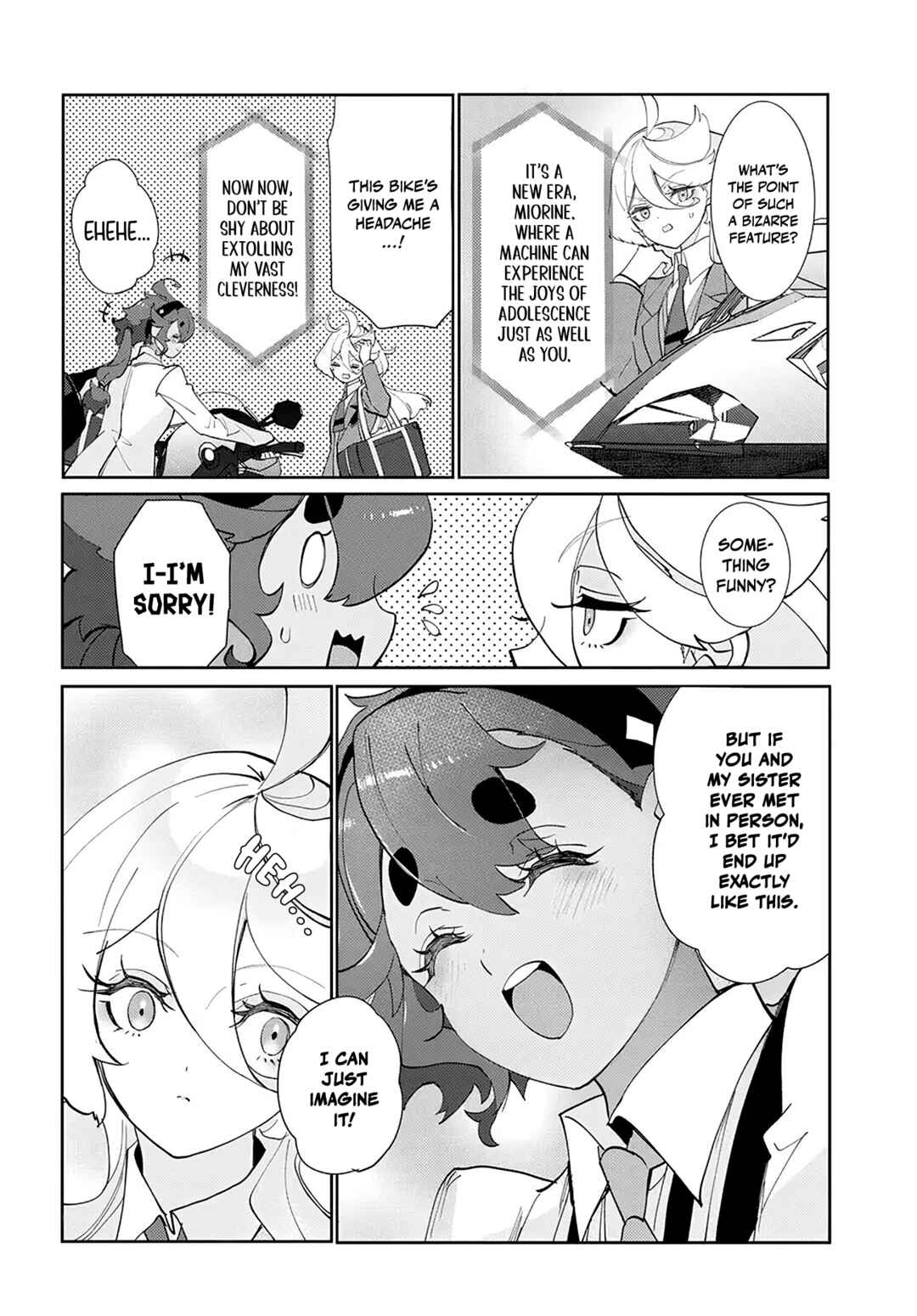 Kidou Senshi Gundam: Suisei no Majo - Seishun Frontier Chapter 6.1 - Page 10